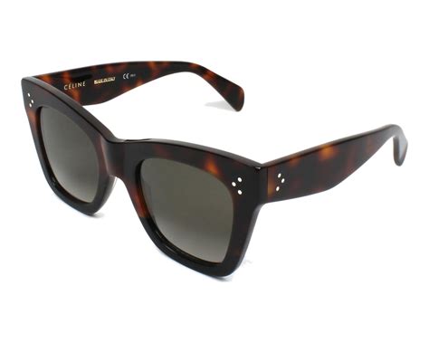 celine 41090/s|CELINE Catherine Sunglasses CL 41090/S Black Havana.